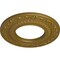 Ekena Millwork Andrea Ceiling Medallion (Fits Canopies up to 4 1/8"), Hnd-Painted Gold, 8 1/8"OD x 4 1/8"ID x 1/2"P CM08ADGLS - alternate 2